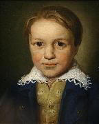 unknow artist Portrait der dreizehnjahrige Beethoven oil painting on canvas